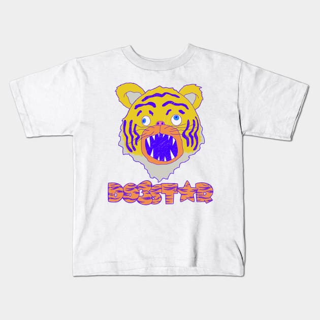 Year of the Meth Tiger Kids T-Shirt by DoeStar